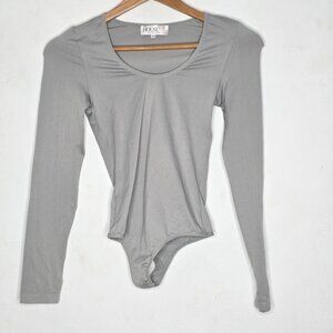 House Of CB London Gray Bodysuit XS / S Women's Long Sleeve